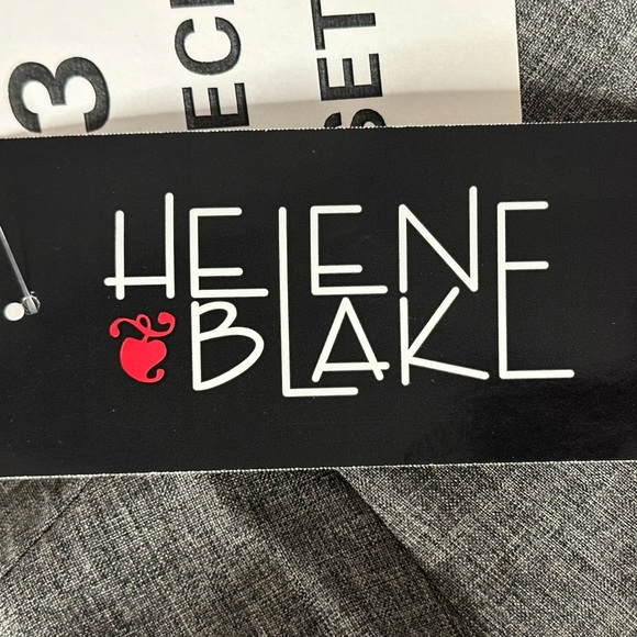 Helene Blake Skirt Suit 8P Gray - Picture 7 of 8